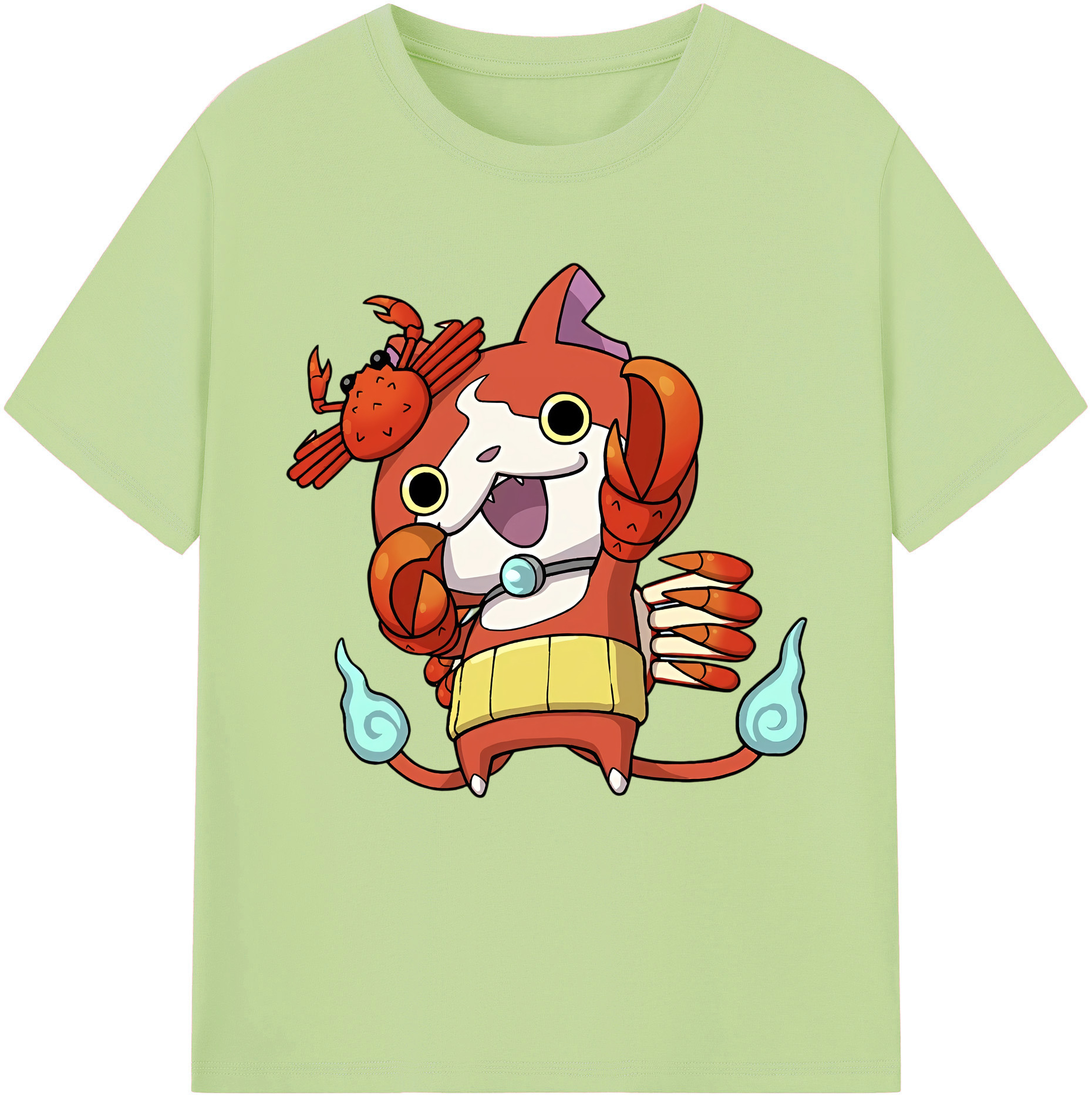 （画像用） 妖怪ウォッチ Yo-kai Watch 綿100％半袖Tシャツ（フロントプリント）